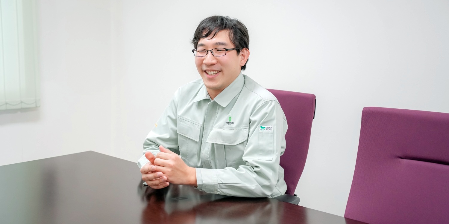 社員インタビューの様子