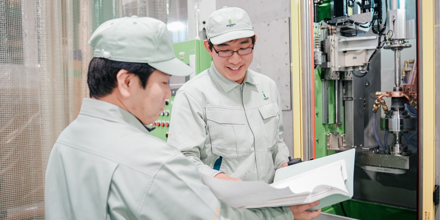 社員インタビューの様子
